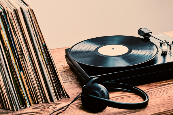 [Imagen de discos de vinilo]